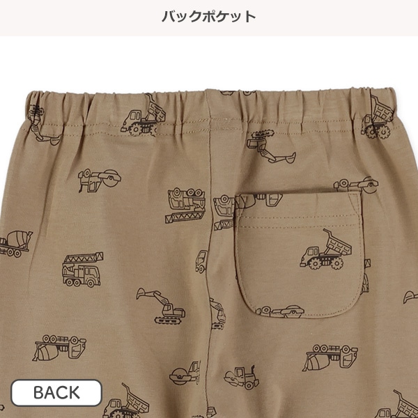 10分丈はたらくくるまレギンス