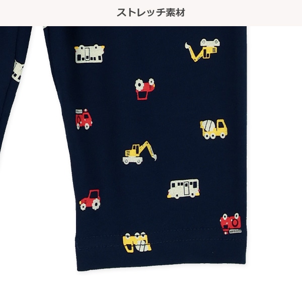 7分丈はたらくくるまレギンス