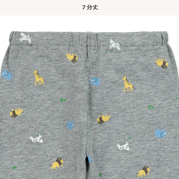 7分丈ミックスアニマルレギンス