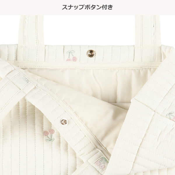 イブルトートバッグ（チェリー刺繍）