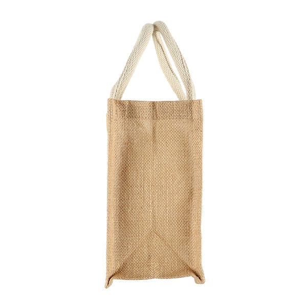 ポケット付きジュートバッグ A5（ボリス）