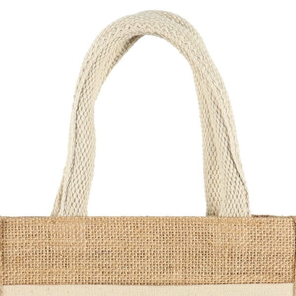 ポケット付きジュートバッグ A5（ボリス）