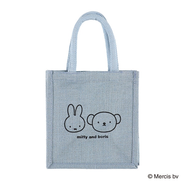 カラージュートバッグ A5（ミッフィー&ボリス）