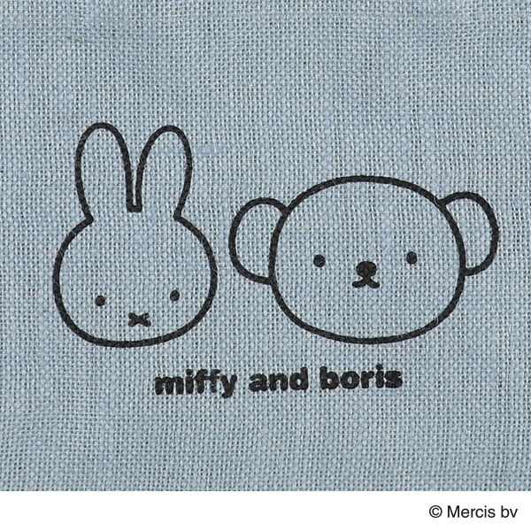 カラージュートバッグ A4（ミッフィー&ボリス）