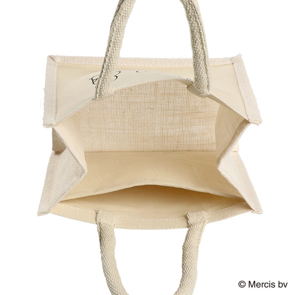 サイドカラージュートバッグ A5（ミッフィー）