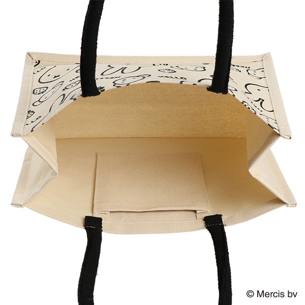 コットンバッグ いちご A4（ミッフィー）