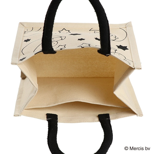 コットンバッグ 星・月 A5（ミッフィー）