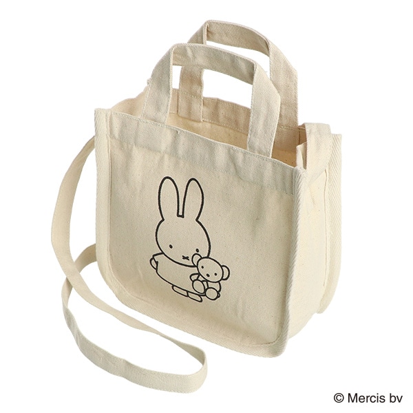 コットントートショルダーバッグ（ミッフィー）