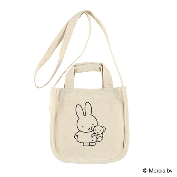 コットントートショルダーバッグ（ミッフィー）