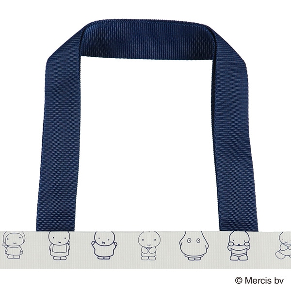 ミッフィー70周年限定デザイン トートバッグ 総柄 L（ミッフィー）