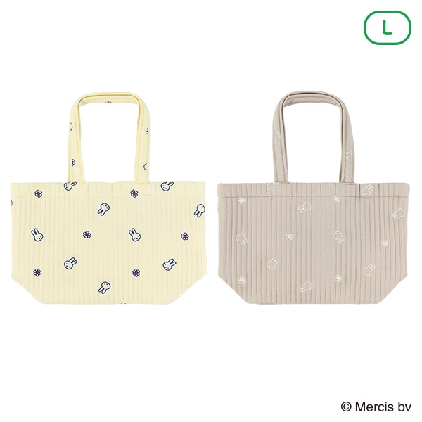 イブルトートバッグ 花柄 L（ミッフィー）