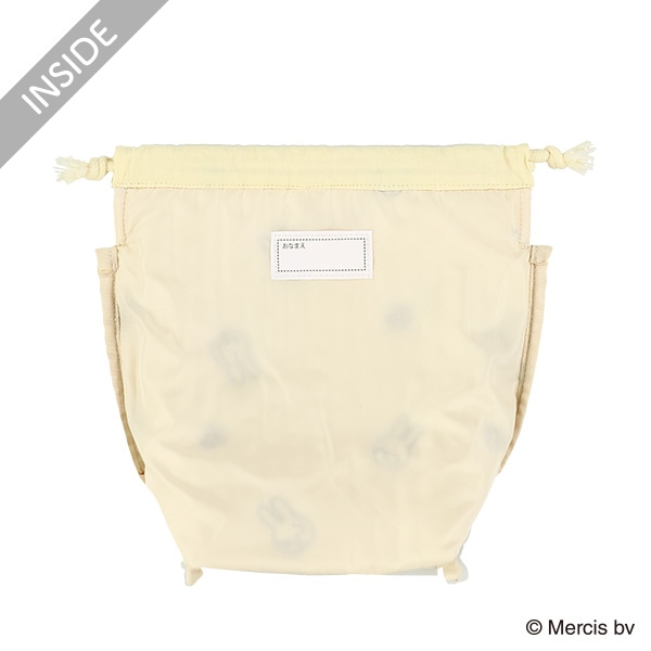 イブル巾着ポーチ 花柄 S（ミッフィー）