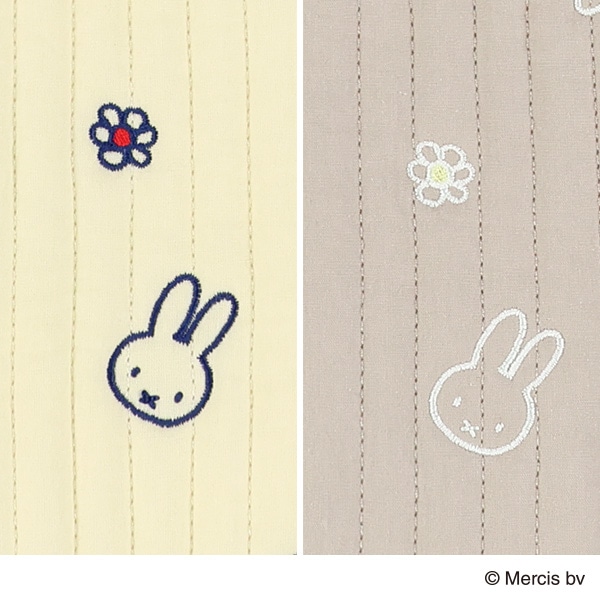 イブル巾着ポーチ 花柄 S（ミッフィー）