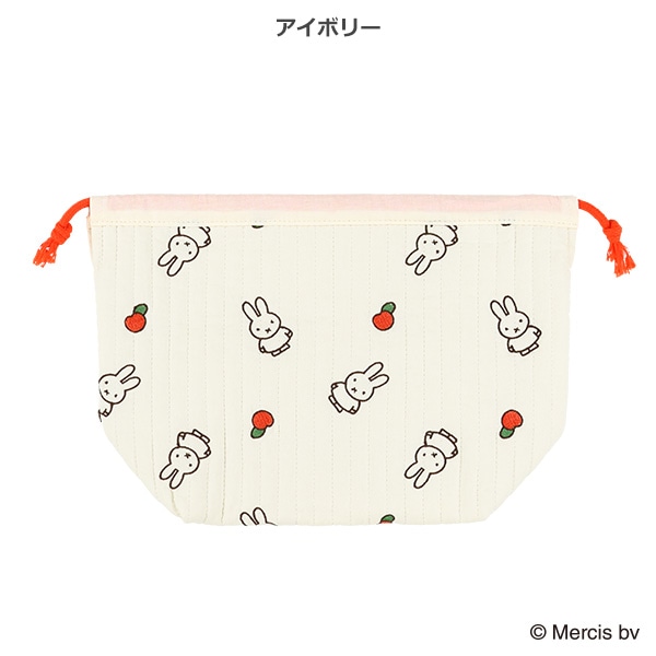 イブル巾着ポーチ フルーツ M（ミッフィー）
