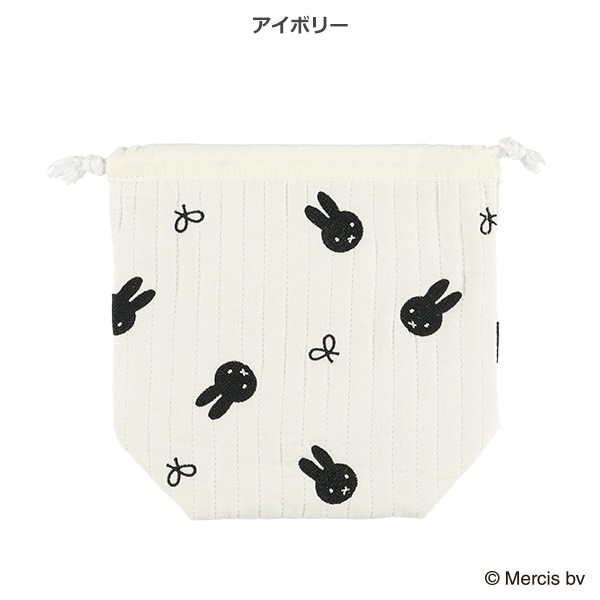 イブル巾着 リボン S（ミッフィー）