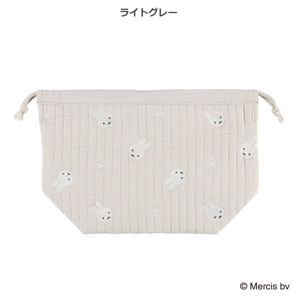 イブル巾着 リボン M（ミッフィー）