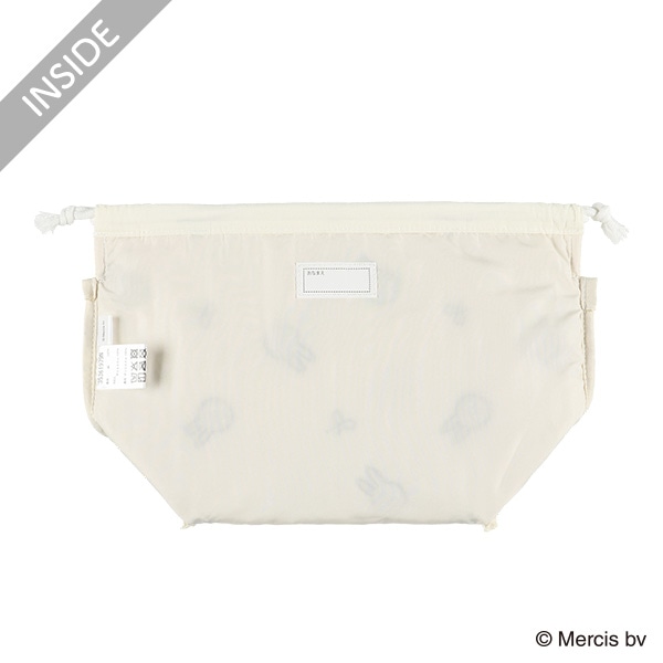 イブル巾着 リボン M（ミッフィー）