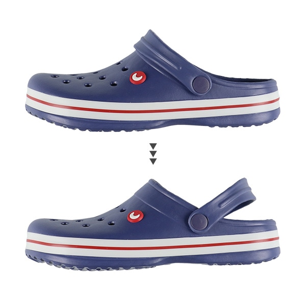 EVAサンダル（パープルネイビー）