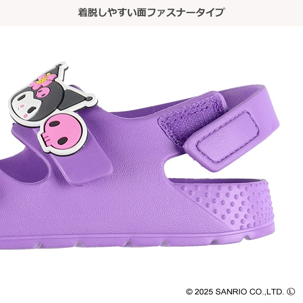 かかと付きベルトサンダル（クロミ）