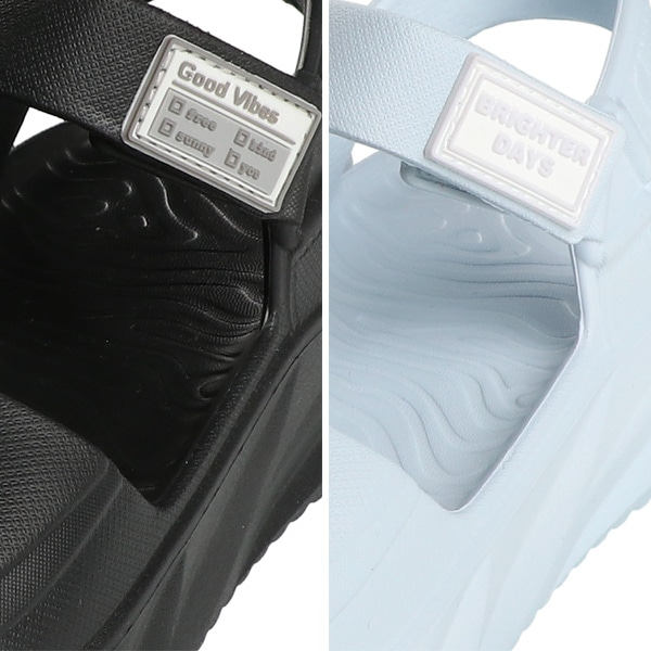 厚底ベルトEVAサンダル