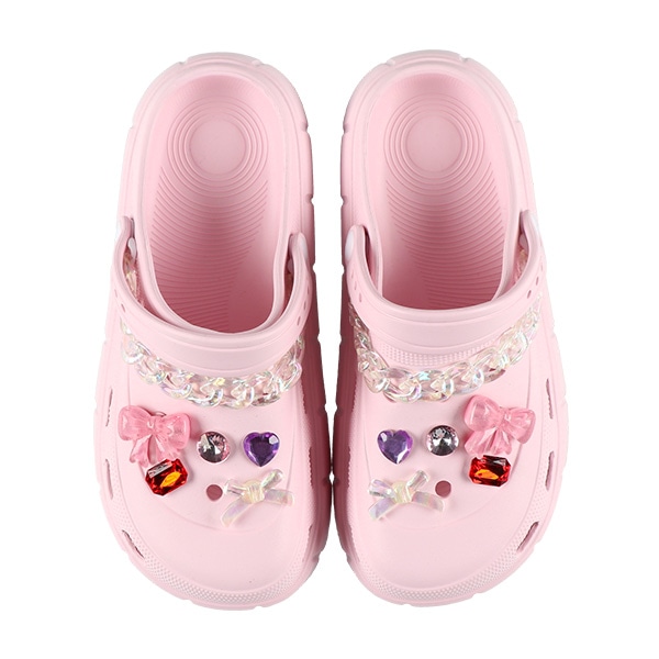 EVAサンダル（スイートリボンハートチェーン）