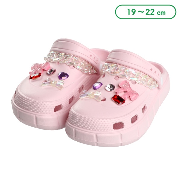 EVAサンダル（スイートリボンハートチェーン）