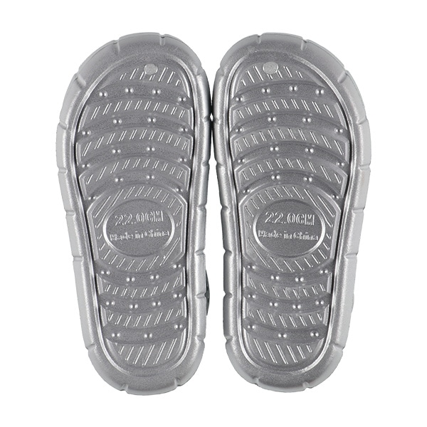 EVAサンダル（シルバービジューチェーン）