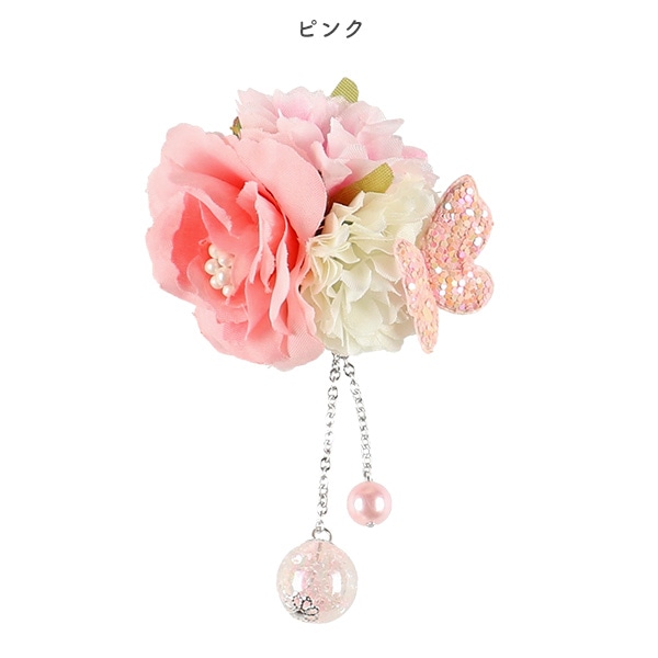 髪飾り（薔薇）