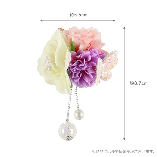 髪飾り（薔薇）