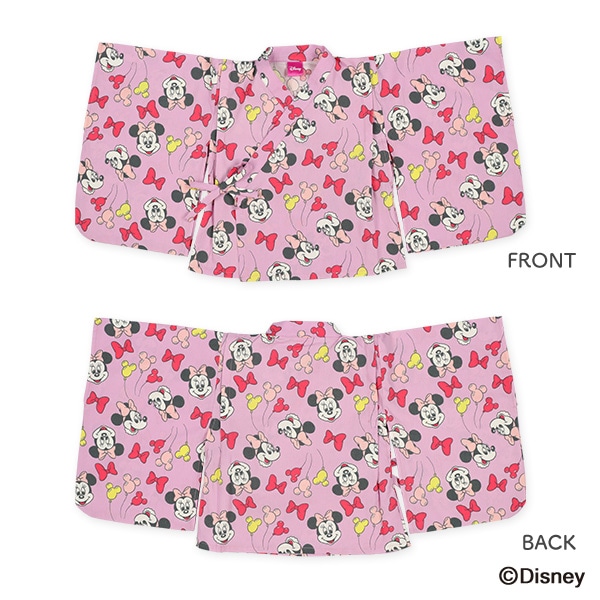 2Way浴衣サンドレス 3点セット（ミニーマウス）
