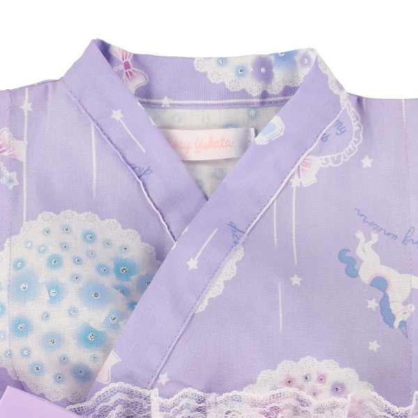 2Way浴衣 サンドレスタイプ 3点セット（ユニコーン）