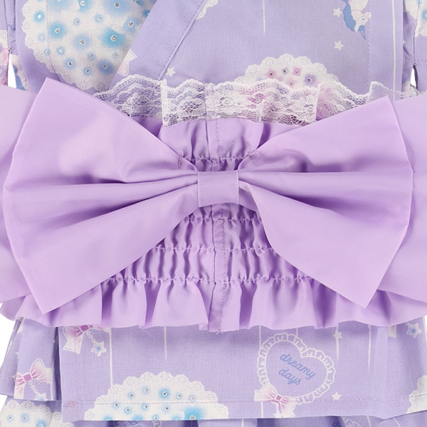 2Way浴衣 サンドレスタイプ 3点セット（ユニコーン）