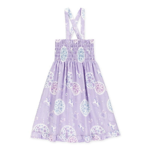 2Way浴衣 サンドレスタイプ 3点セット（ユニコーン）