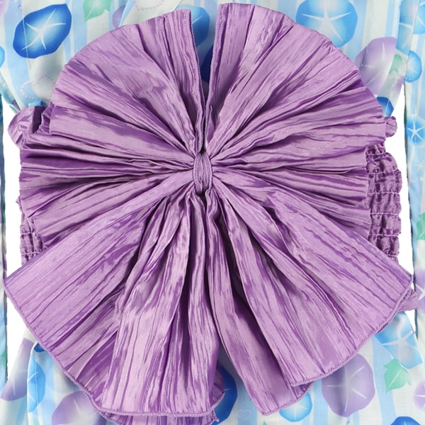 軽量&爽やか 2Way浴衣 サンドレスタイプ 4点セット（朝顔）