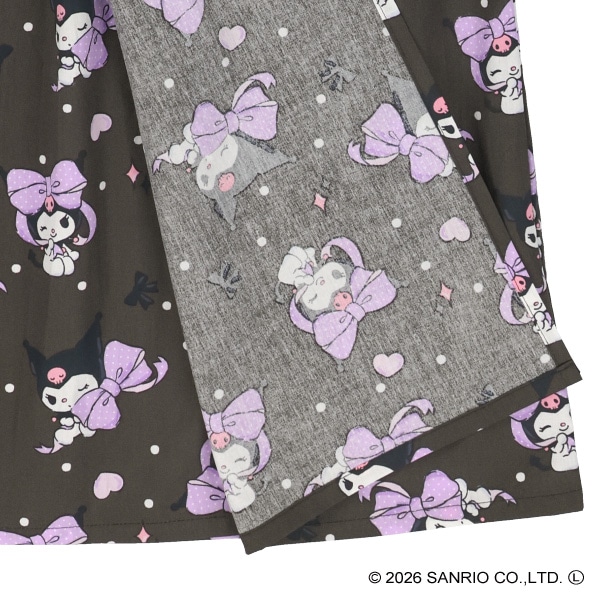 2Way浴衣 サンドレスタイプ 3点セット（クロミ）