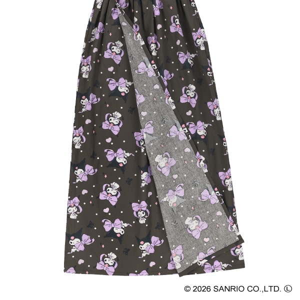 2Way浴衣 サンドレスタイプ 3点セット（クロミ）