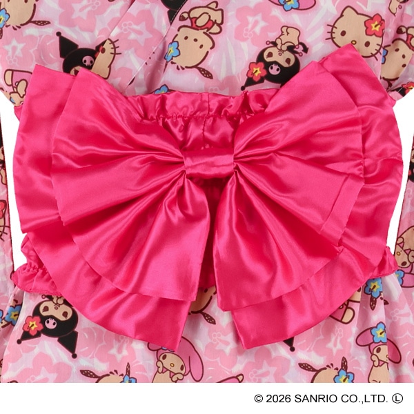 2Way浴衣 サンドレスタイプ 3点セット（サンリオキャラクターズ）