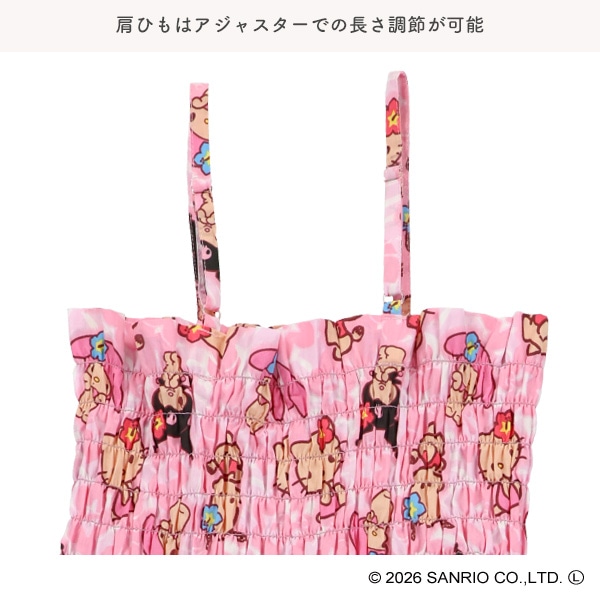 2Way浴衣 サンドレスタイプ 3点セット（サンリオキャラクターズ）