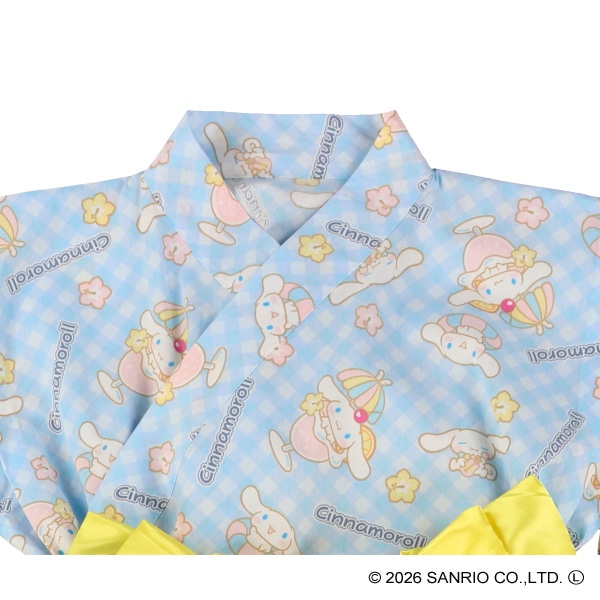 2Way浴衣 サンドレスタイプ 3点セット（シナモロール）