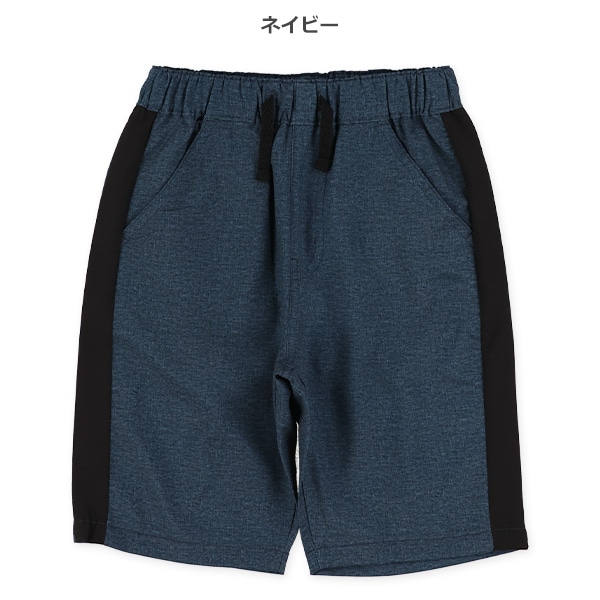 接触冷感タフタストレッチハーフパンツ