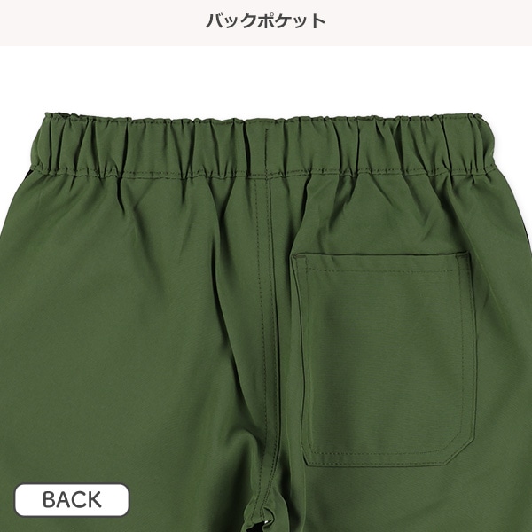接触冷感タフタストレッチハーフパンツ