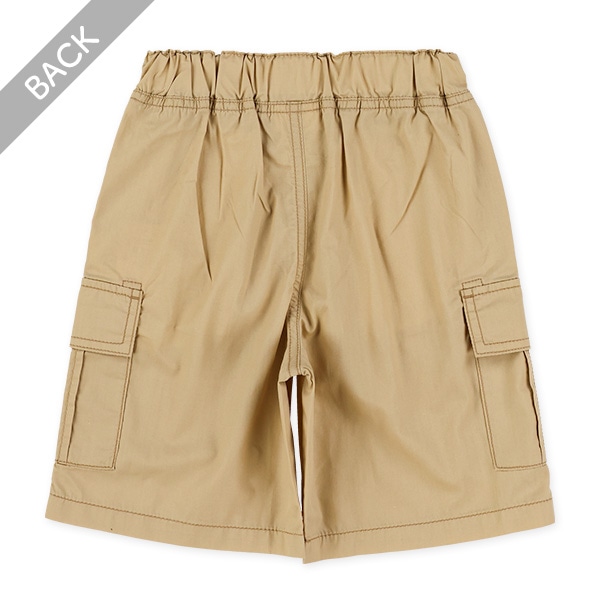 ポプリンカーゴハーフパンツ