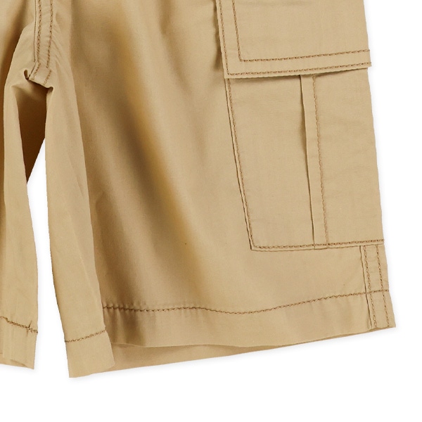 ポプリンカーゴハーフパンツ