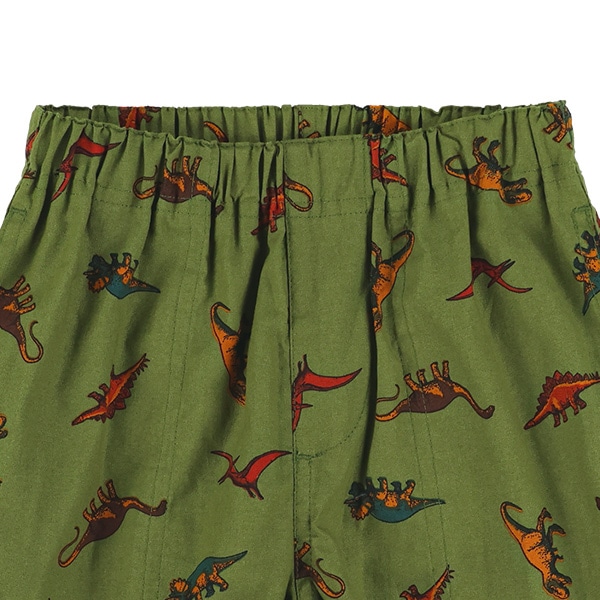 恐竜総柄ハーフパンツ