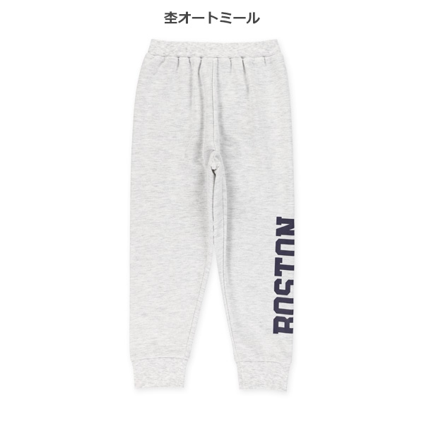 ミニ裏毛ロゴプリントパンツ