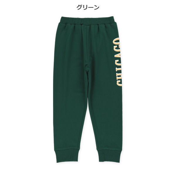 ミニ裏毛ロゴプリントパンツ