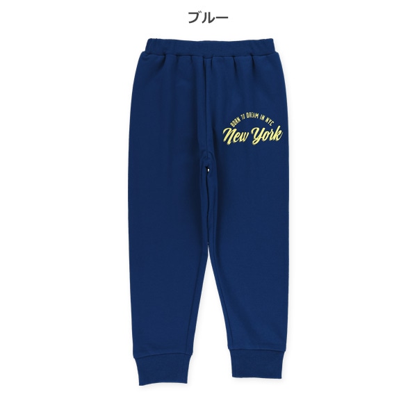 ミニ裏毛ロゴプリントパンツ