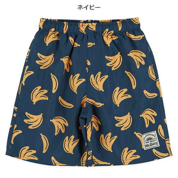 バナナ総柄サーフパンツ