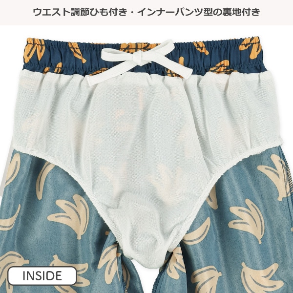 バナナ総柄サーフパンツ