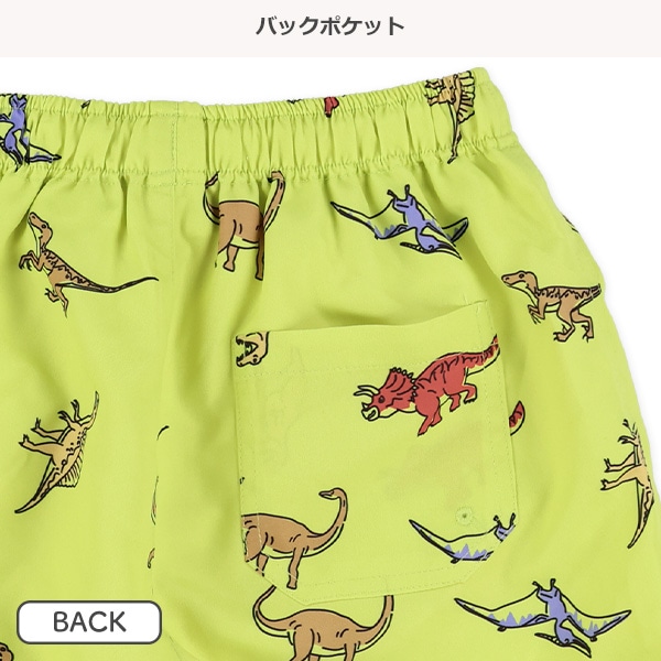 恐竜柄サーフパンツ